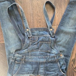 Free People denim overalls, 29” waist, great preloved condition!